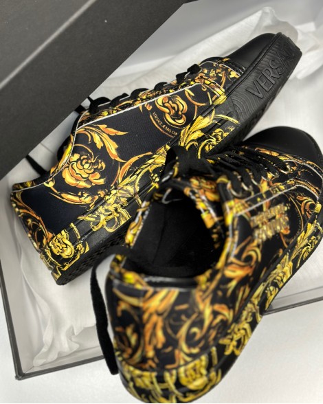 Tenisky dámské Versace Jeans Couture sneakers černé 
